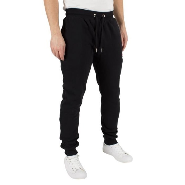 Ellesse Ovest Logo Joggers för män - Svart - Fitness Svart M