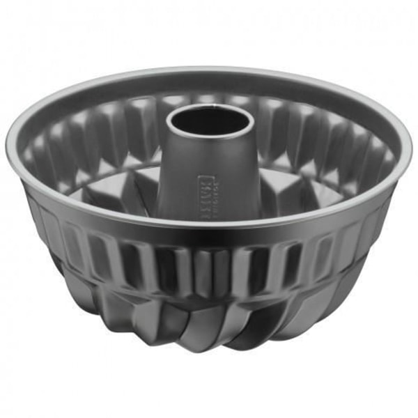 Puddingform - Kaiser - 23.0065.9657 - Rund - 2,45 L - Stål - 24 cm Svart