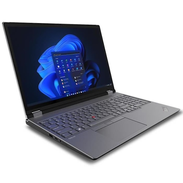 Lenovo ThinkPad P16 G1 Intel Core i7-12800HX 16" WUXGA 16GB 512GB SSD RTX A1000 4GB W11P 3YR Premier 2-i-1 bärbar dator - Grå/svart