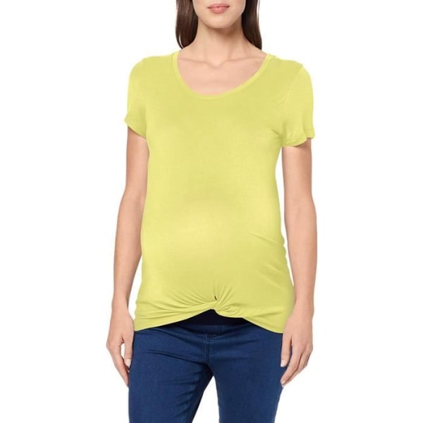 Esprit Maternity T- SS T- Gravid T-Shirt Gul (Ljusgul 745), 36 (Storlek Tillverkare: X-Small) Dam -