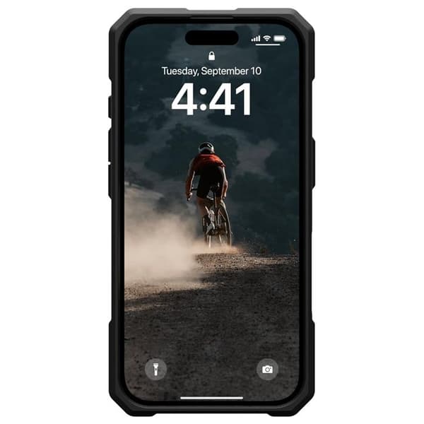 Coque för iPhone 16 - UAG - Monarch Pro - Optimal skydd - Elegant design - Svart