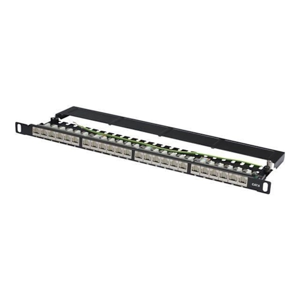 Switch - DIGITUS - DN-91624S-SL-SH - CAT 6 - 24 portar - RJ-45 Svart