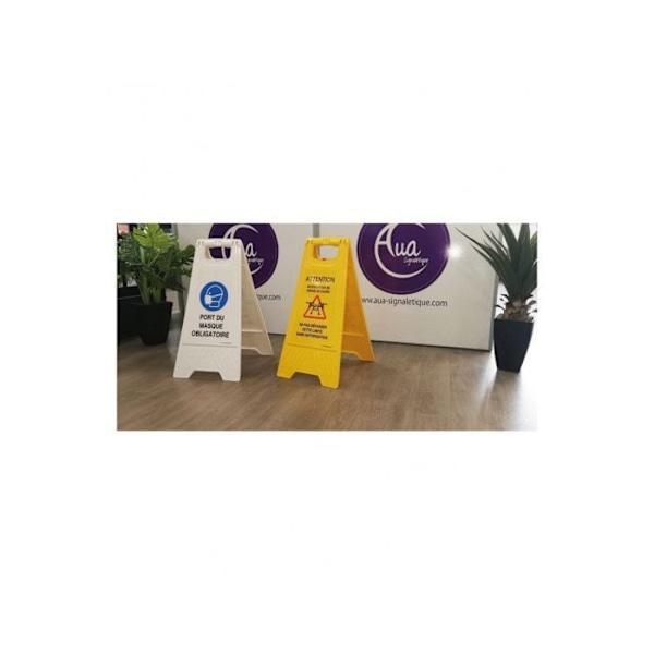 AUA SIGNALERING - Skyltställ - Vikt 1KG i plast - (Dronintervention Farosignal)