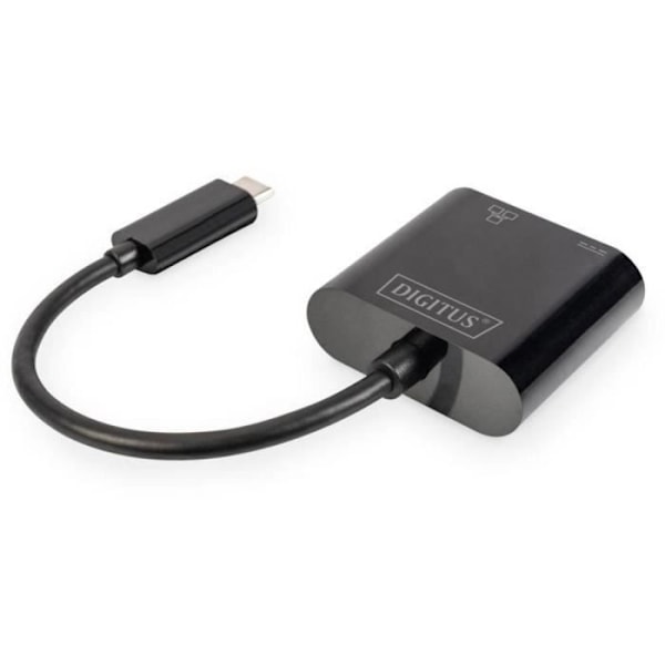 Digitus DN-3027 USB-C, RJ45-adapter DN-3027 [1x USB-C™ hane - 1x RJ45 hona, USB-C™ hona] med RJ45-uttag, med