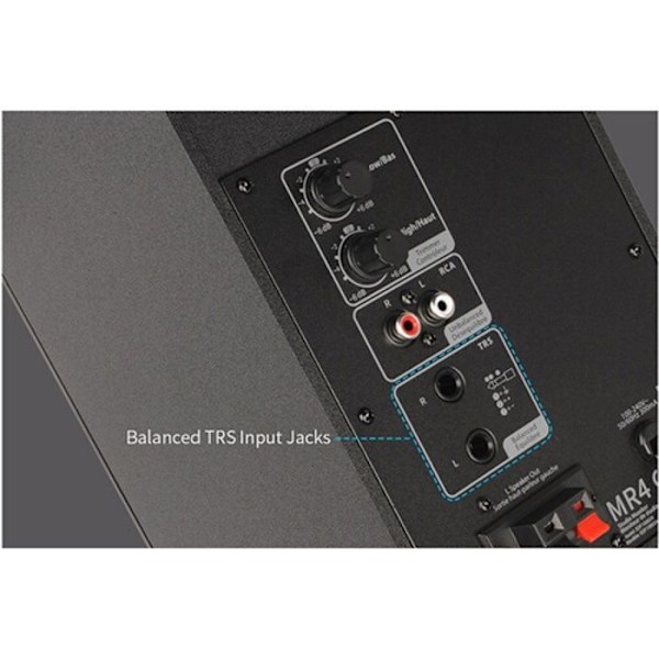 Studio Monitor - EDIFIER - MR4 - 42W - Silktweeter - Flera ingångar Vit