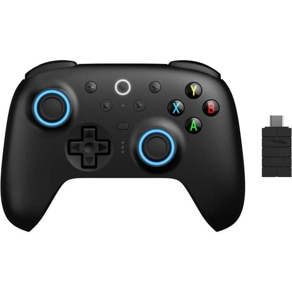 8BitDo Ultimate 2 Trådlös 2.4G - PC Windows / Android - Svart Edition Svart