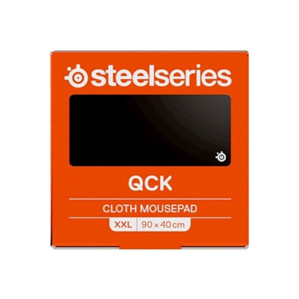 Gaming musmatta XXL - SteelSeries - QCK - Svart - Mikrofibrer yta - Halkfri bas