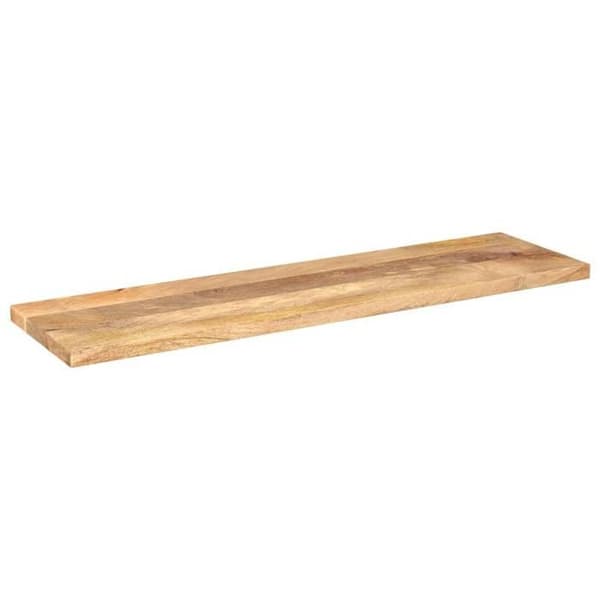 vidaXL Bordskiva 100x30x3,8cm rektangulär massiv mangoträ 371503