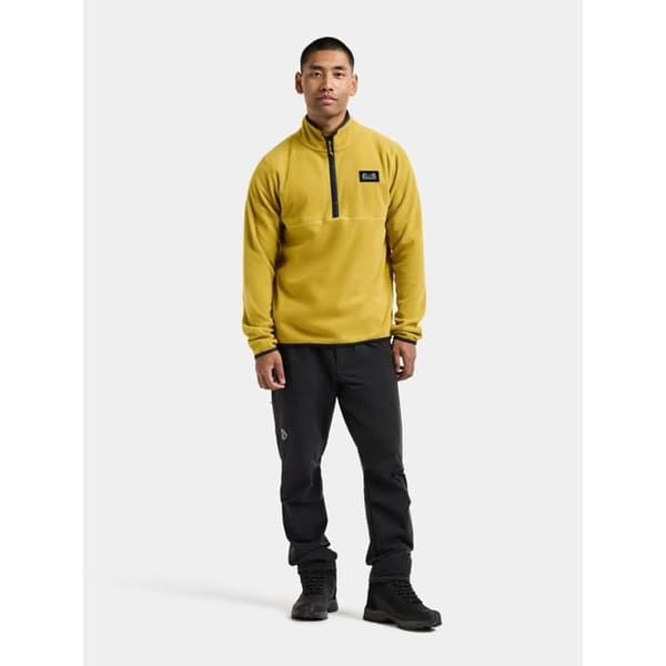 Polaire 1/2 zip Didriksons Vito gul pollen S