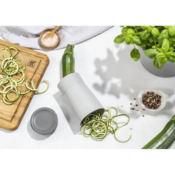 ZWILLING Gadgets - Z-Cut Grönsaksskärare Spiralizer (4 i 1) - Plast / Rostfritt stål