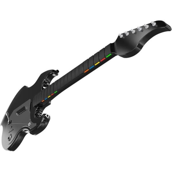 Trådlös gitarr - Xbox Series X|S, Xbox One och PC - Riffmaster - PDP - Svart svart och grått