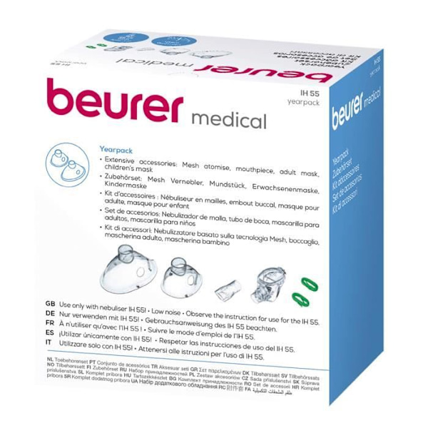 BEURER IH 55 Tillbehör - Tillbehör till IH 55 inhalator