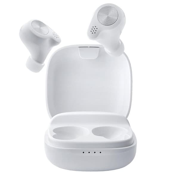 Intenso Buds Micro T200 Trådlösa Hörlurar Bluetooth 5.3 25 Timer Vit Vit