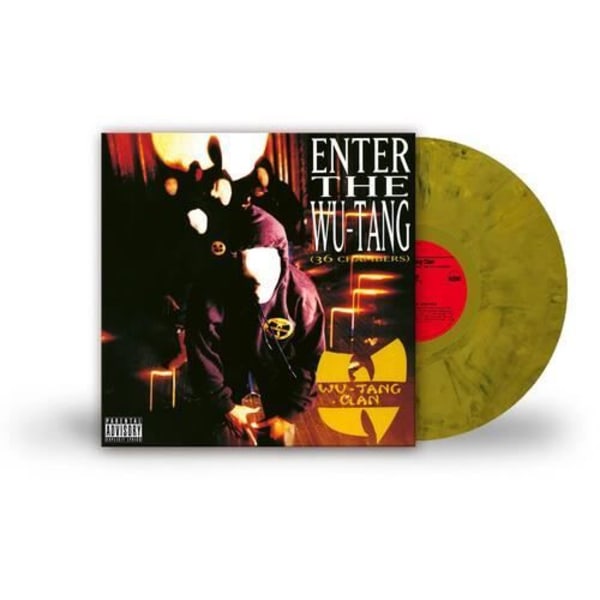 Wu-Tang Clan - Enter The Wu-Tang (36 Chambers) - Guldmarmorfärgad vinyl [VINYL LP] färgad vinyl, guld, Storbritannien - Importera