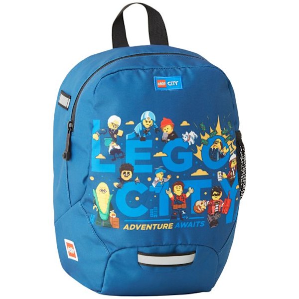 Ryggsäck - LEGO - Staden Väntar - Blå - 10 L - Polyester - Kille Blå