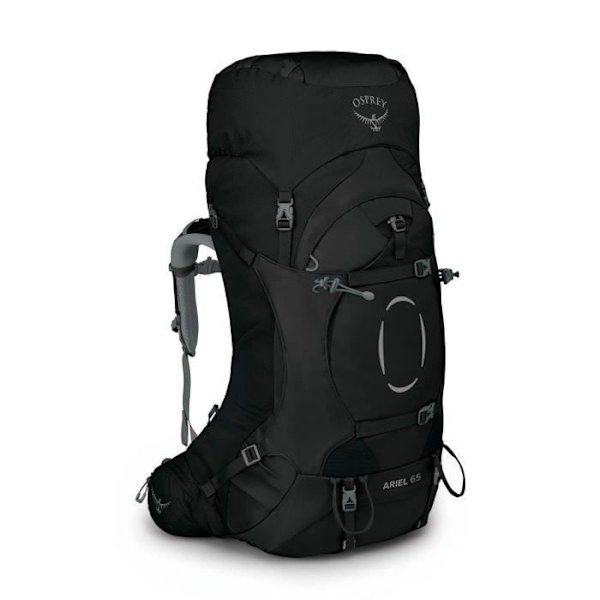 Ryggsäck - Fiskgjuse - Ariel 65 M/L - Svart - 65 liter - Intensiv vandring Svart