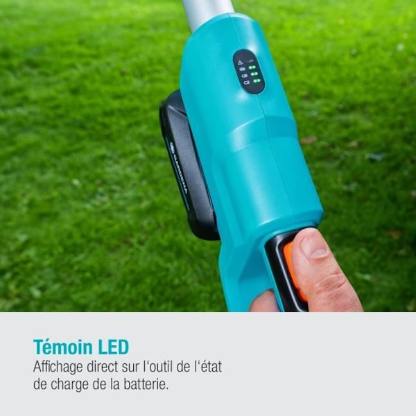 GARDENA batteristångssax - TCS 20/18V P4A - 18V - 42 cm Grå - Svart - Blå