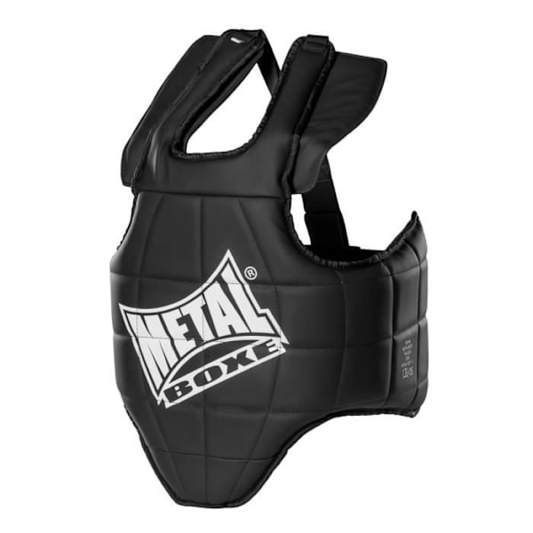 Bröstskydd Black Metal boxning Svart XS