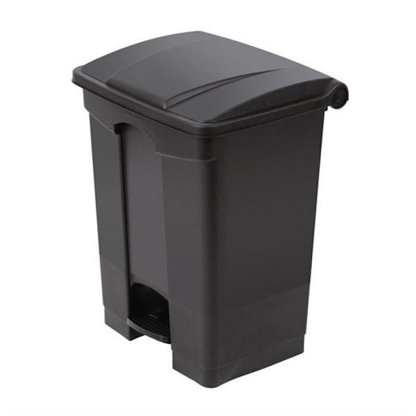 Pedaalkorg 65 liter Svart - Jantex