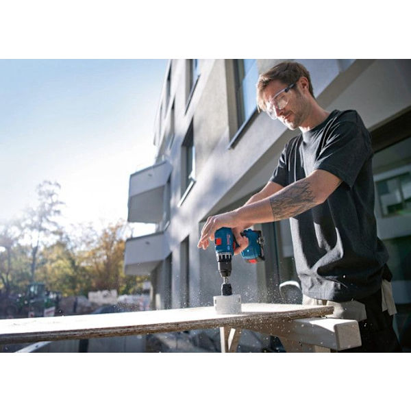 Bosch Professional GSR 18V-45 sladdlös borrskruvmejsel 06019K3202 18 V 2,0 Ah Li-Ion + 2 batterier, + laddare, + mal