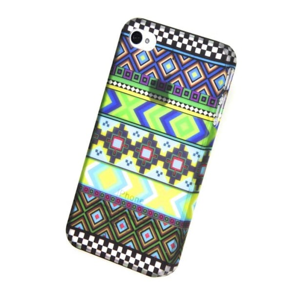 Telefonfodral - bumper phone Circle case - 27610192 - Fodral för iPhone 4/4S Aztec Tribal pattern