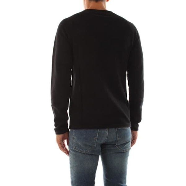 Pull Homme - JACK & JONES - 12157321 HILL - Svart - Klassisk krage - Avslappnad Svart M