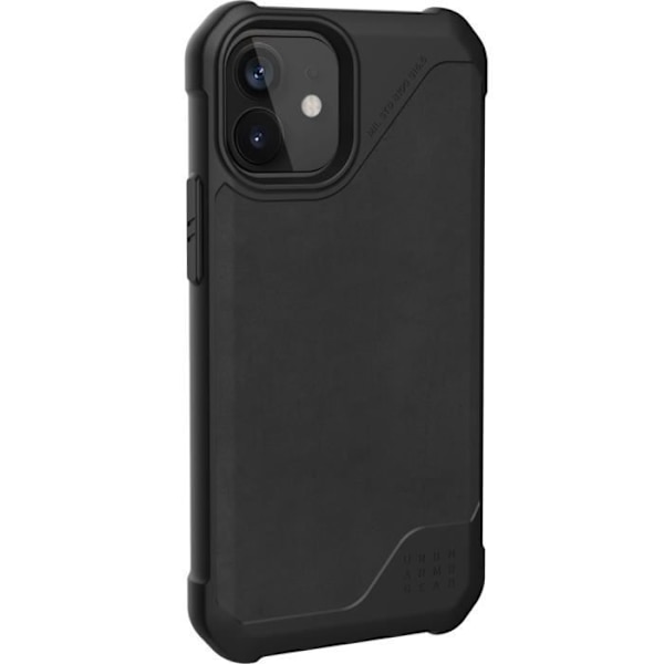UAG Metropolis LT Fodral till iPhone 12 Mini - Svart - Stötsäker - Slagtålig beläggning Svart