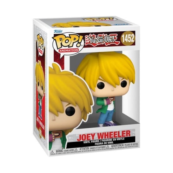 Funko Pop! Animation: Yu-Gi-Oh! -Joey Wheeler (Duel Kingdom) Flerfärgad