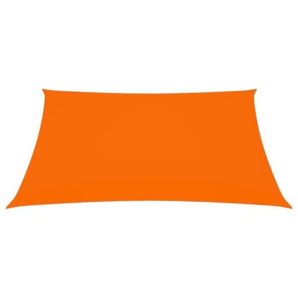 vidaXL Parasolduk Tyg Oxford rektangulär 2,5x3 m Orange