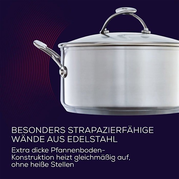 Circulon kokkärlsset - 70057 - Set med 5 delar i rostfritt stål