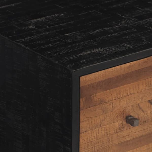 vidaXL Soffbord 90x50x41 cm Solid Reclaimed Teak 358527