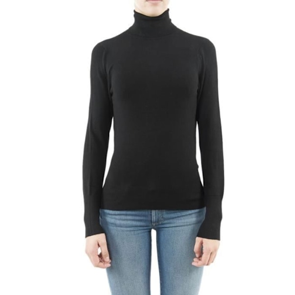 Pull Hiver - ENDAST - Venice Noir - Polokrage - Kvinna - Vuxenstorlek Svart S