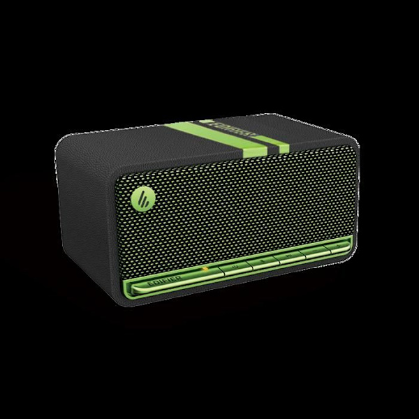Edifier MP230 svart - Bärbar trådlös Bluetooth-högtalare uppspelning via Bluetooth, AUX och Micro SD-kort, svart