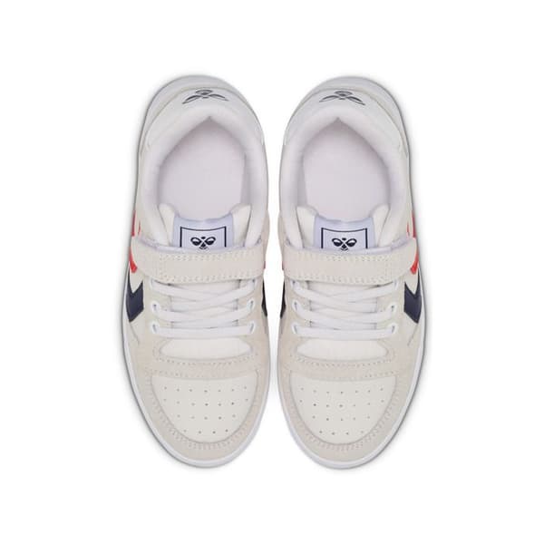 Barnskor Hummel Slimmer Stadil Leather Low vit 26