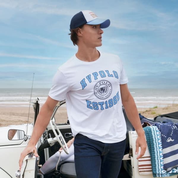 T-shirt HV Polo Matt - vit vit M