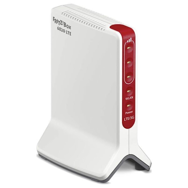 Wi-Fi-router med AVM FRITZ!Box 6820 LTE (V4)-modem Inbyggt modem: LTE 2,4 GHz