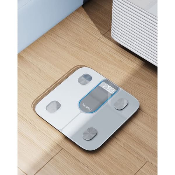 RENPHO - Ansluten balans Elis 1C - Bluetooth - Vit Vit