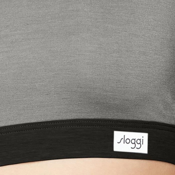 Sportstopp - Sloggi - Move Flow Top 1 - Flerfärgad - Hög Krage - Långa Ärmar Flerfärgad jag