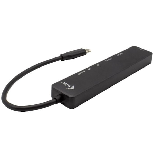 USB-C Travel Dock - I-TEC - HDMI 4K, 2x USB-portar, 1x SD / microSD-port, 1x usb-c Power Delivery 60W