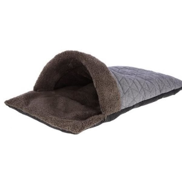 Sovsäck för Katt - KERBL - Théa - 40 x 70 x 12 cm - Blå/brun - Inomhus Blå/brun