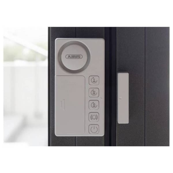 ABUS Mini-larmssystem Time2Close™ vit 115 dB ABTC10000
