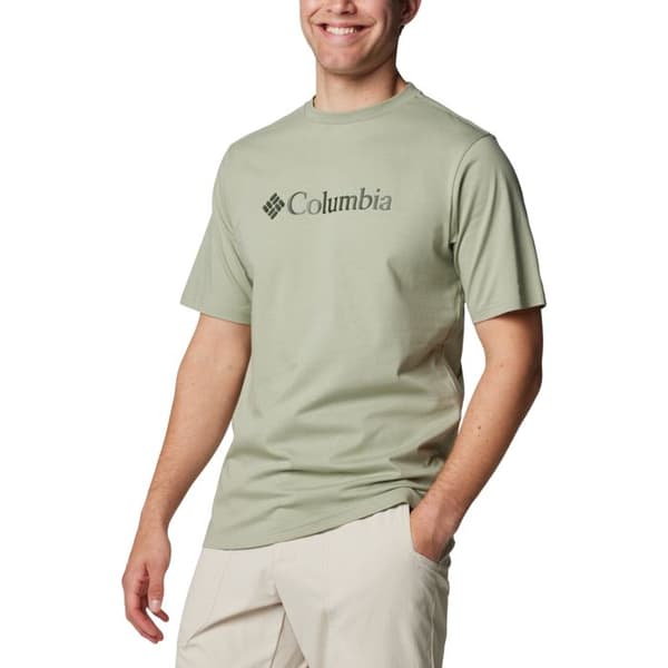T-shirts Herr - Grön - Columbia CSC Basic Logo SS Tee Grön M