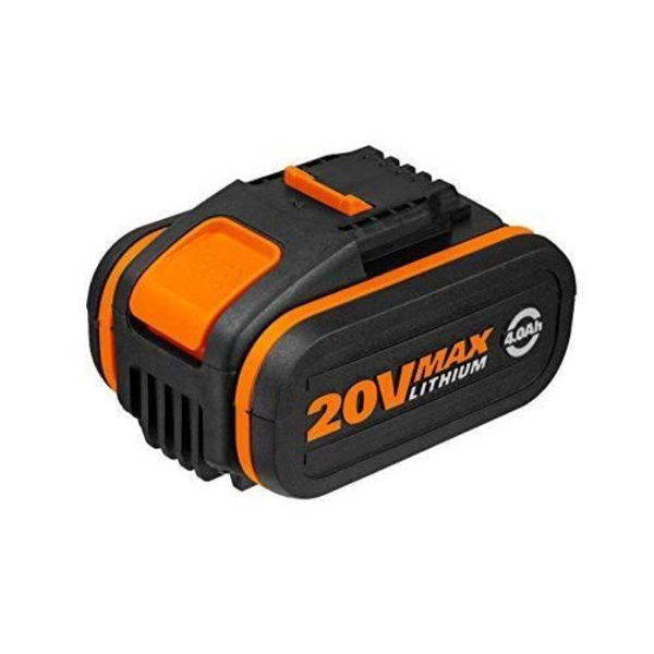 Worx Power Share 20V Li-Ion batteriset med 2x 4000mAh batteri, 1st, - WA3553.2