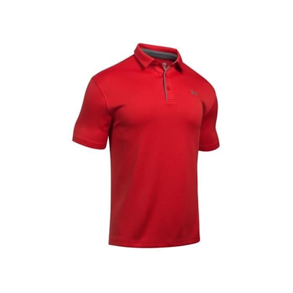 T-shirt herr - Under Armour Tech Polo XXL - Röd - Korta ärmar - Fitness - Andas Röd XL