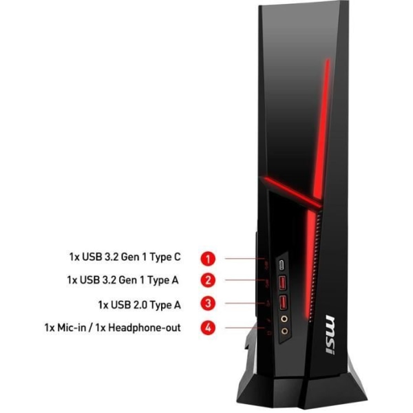 Speldator, Compact Tower MSI MPG Trident A 12TC-449EU