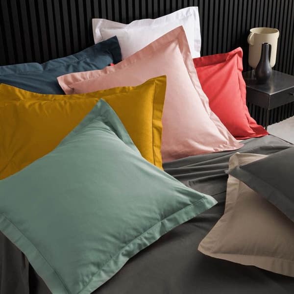 Rektangulär örngott 50x70 cm - Percale 100% bomull - Vit Vit
