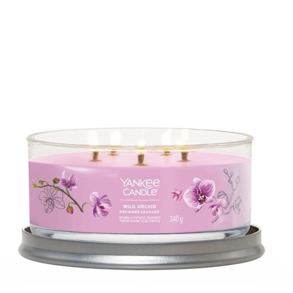 Bougie signature Orchidée sauvage 5 mèches - Yankee Candle