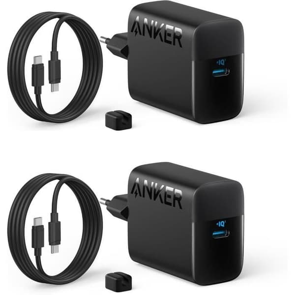 Laddare - Anker - 45W - Snabbladdning - MultiProtect säkerhet - Universell USB-C