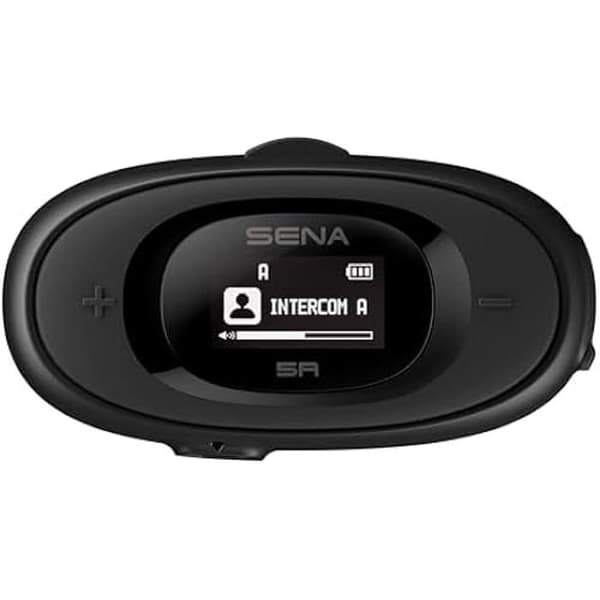 Intercom Bluetooth - SENA - 5R-01 - Svart - Kabel ingår - USB-uppladdningsbar Svart