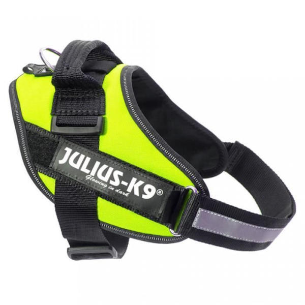 Julius K9 IDC Hundsele Storlek 2 Neongrön 16IDC-NE-2